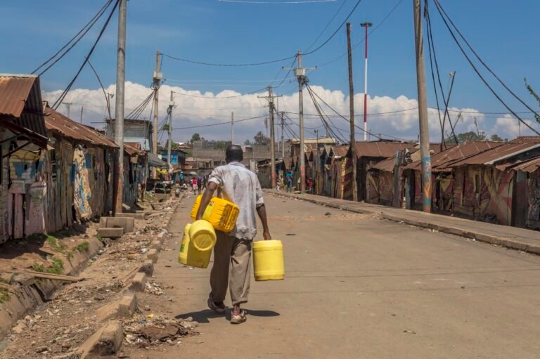 Impact of heavy rainfall in Kenya's informal settlements