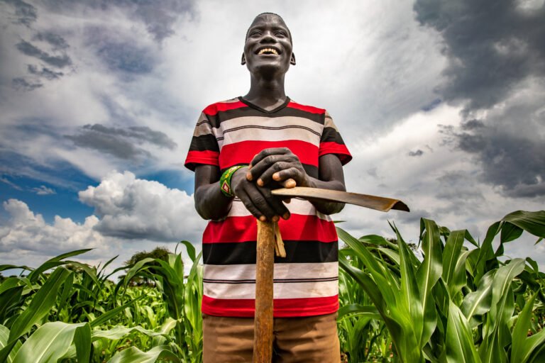 Stephen provides for his five children through farming, an increasingly difficult task in an agricultural area with increasingly inconsistent rainfall. He says his harvests are vulnerable to dry spells and severe flooding, which can both destroy crops, and he struggles with food shortages for 2-3 months of every year.