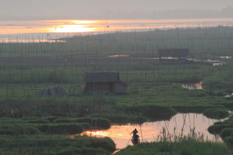 Sunset @Inle Lake