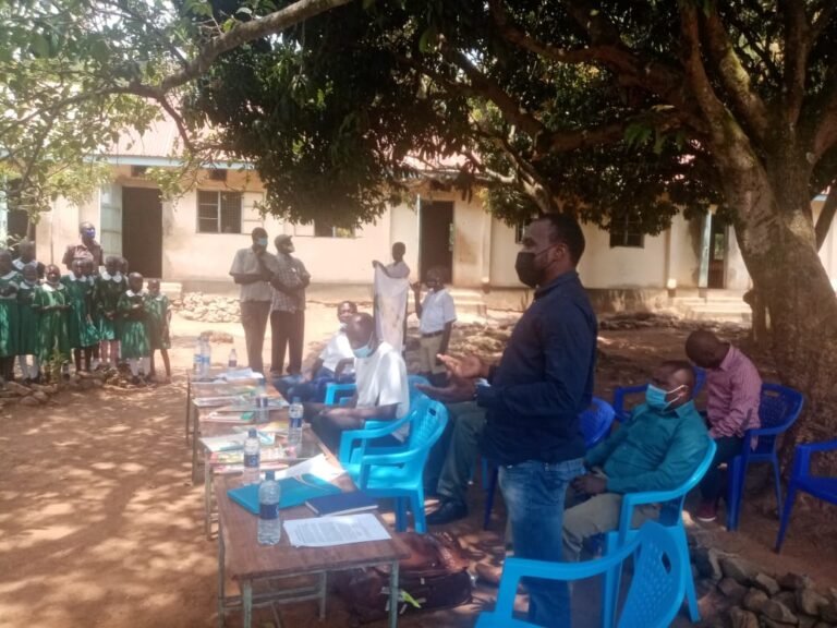 Climate Care Africa’s Executive Director educates students on the importance of trees and general environmental conservation