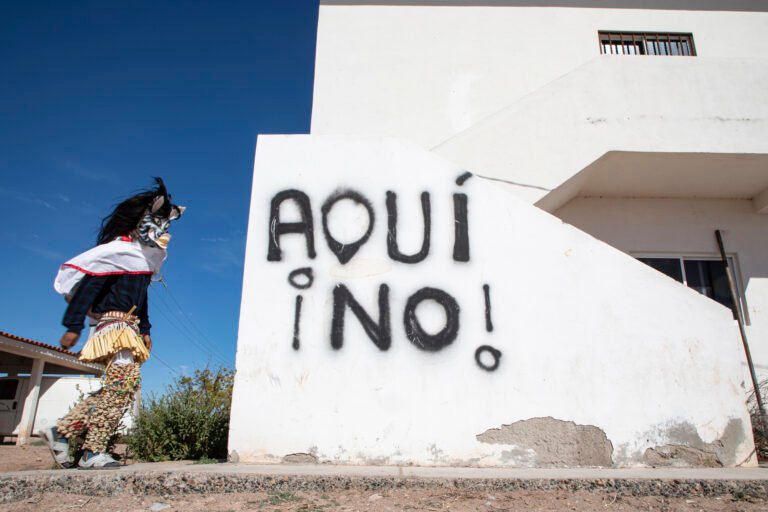 The Yoreme indigenous group remains silent until danger arrives.