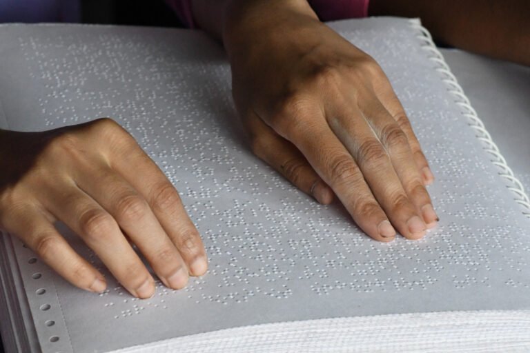 study is a big challenge for the blind students.
