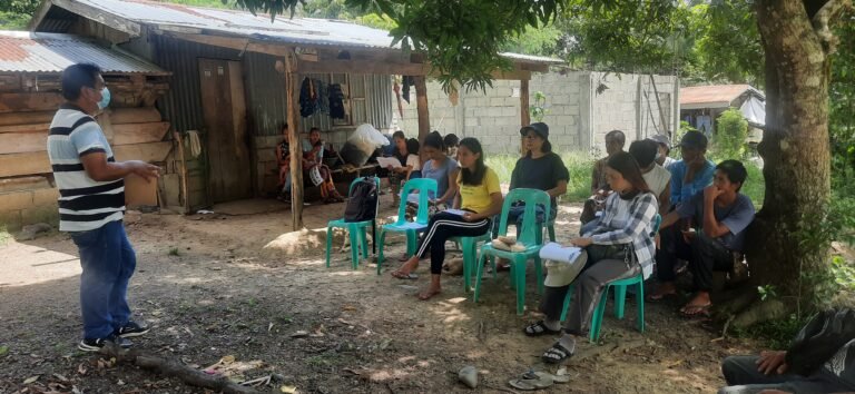 Training on vermi composting using african night crawler