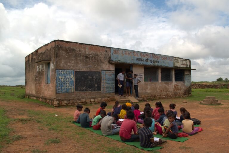 This is a governmnet school based in Pokharwar Village, district Satna in Madhya Pradesh State of India. The condition of school is so bad that it is dangerous for children to study in classroom. This buiding stablished in 1977. They even don't have basic facilities like drinking water and washrooms.