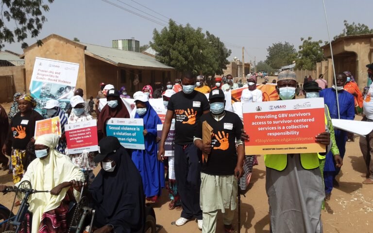 Women, adolescent girls and Physically challenged affected by climate change, advocating for gender equality on access to economic opportunities