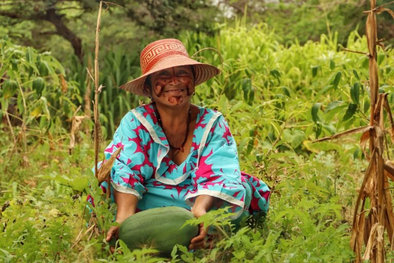 Indigenous rural women farmer