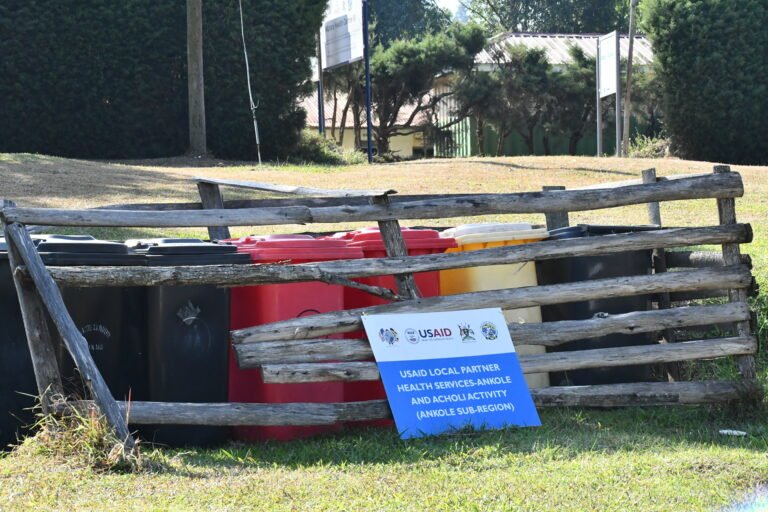 Color coded bins in local protective area