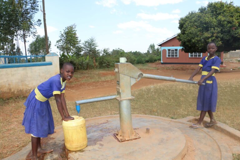 Access to clean water helps school children stay healthy